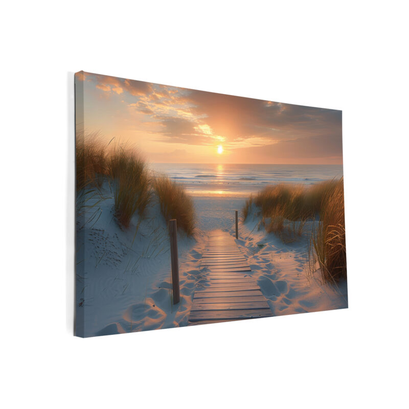 Eigen foto op canvas