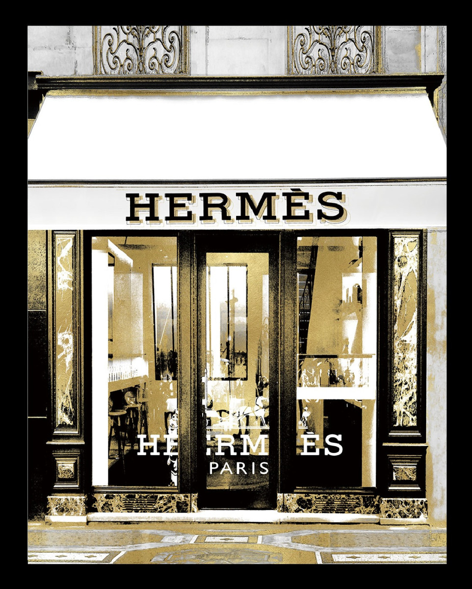 Zwarte lijst met fotoprint - luxe fotolijst met print 66x86cm 4490BLM115681