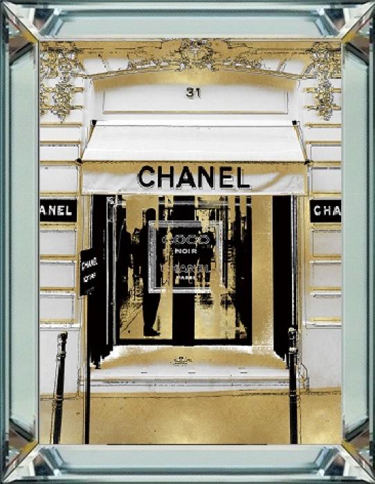 Spiegellijst met fotoprint - luxe fotolijst met print 70x90cm BLM115245